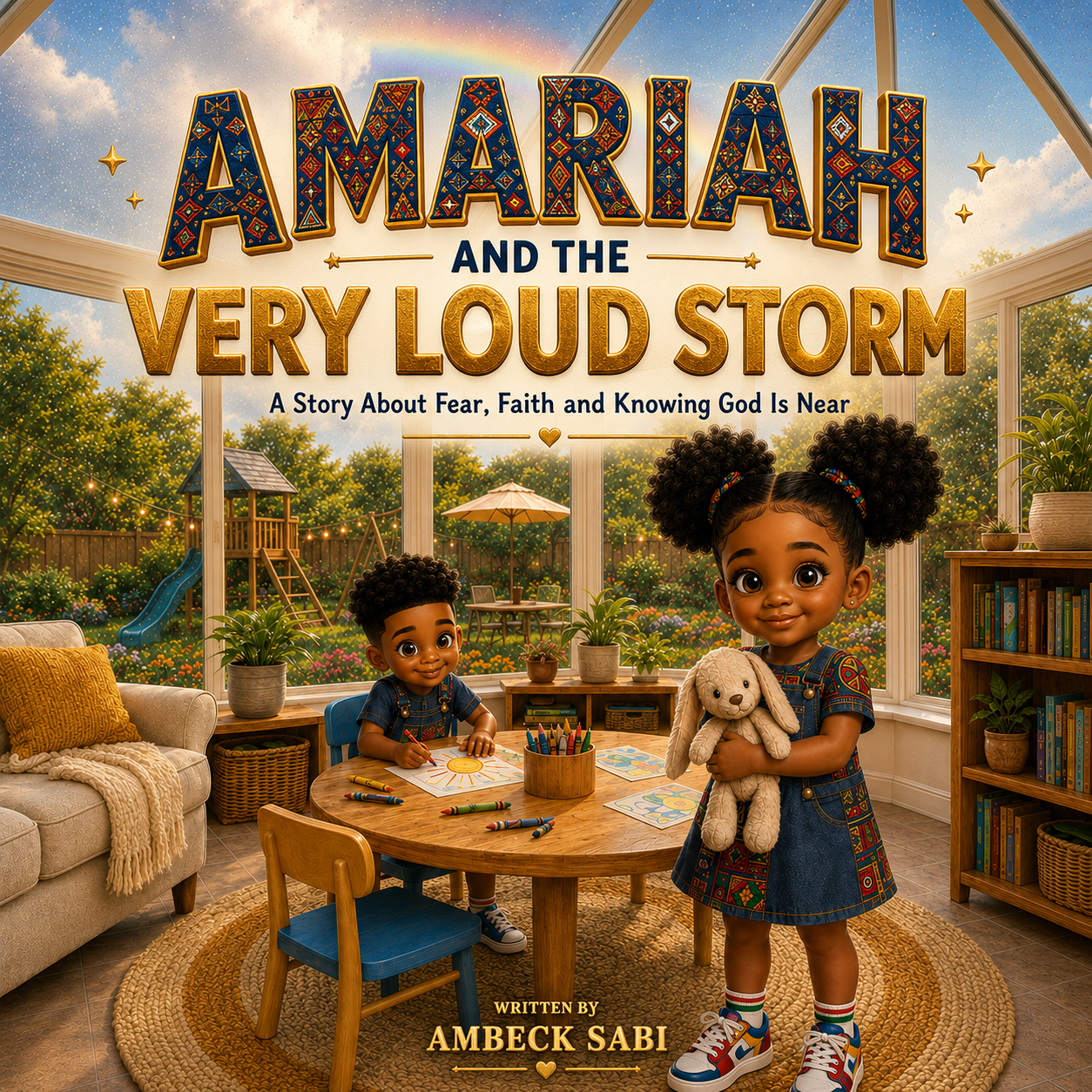 AMARIAH AND THE VERY LOUD STORM cover