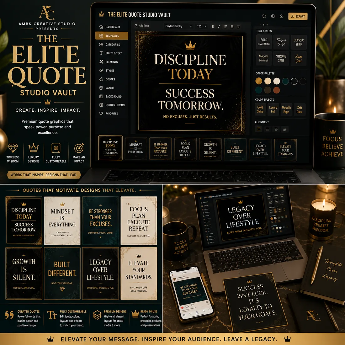 Elite Quote Studio Vault preview