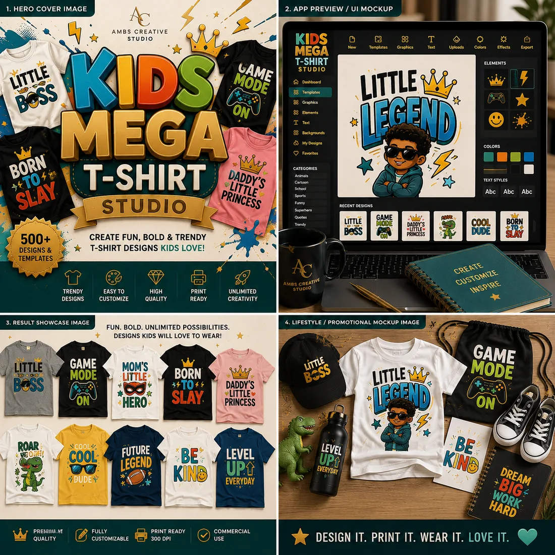 Kids Mega T-Shirt Studio preview