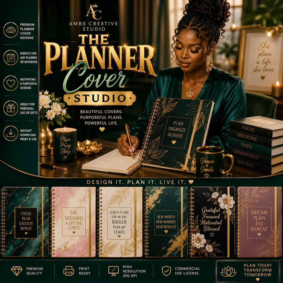 Planner Cover Studio preview