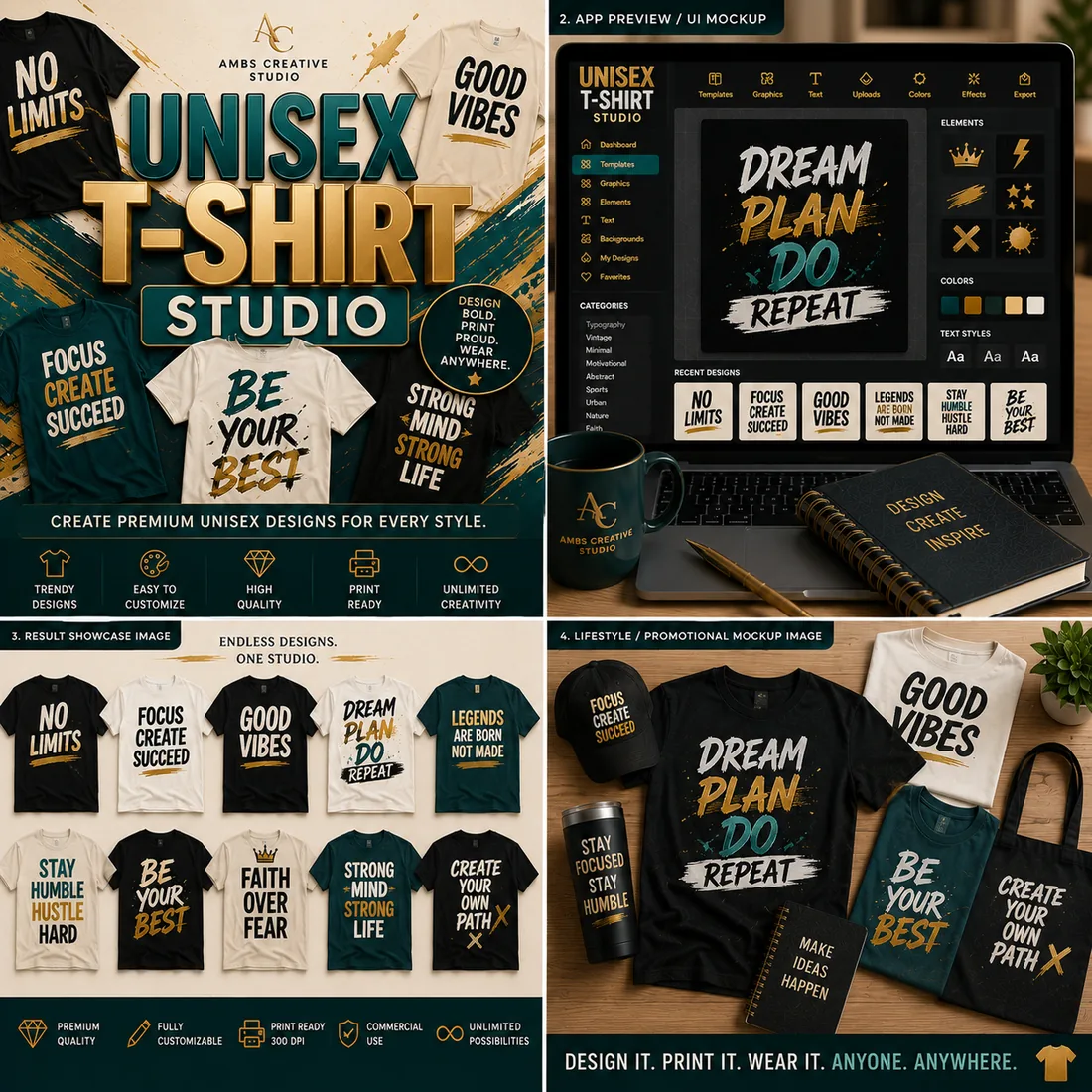 Unisex T-Shirt Studio preview
